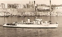 HMS Providence, at Malta, October 1946